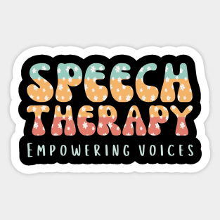 Special Education Neurodiversity OT AAC Language Pathologist Sticker